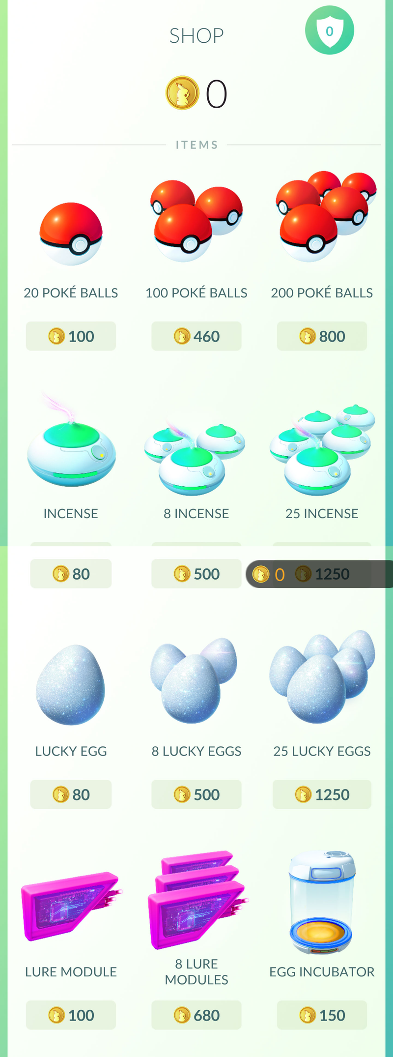 Illustration for article titled Here Are Pokémon GO's Microtransactions